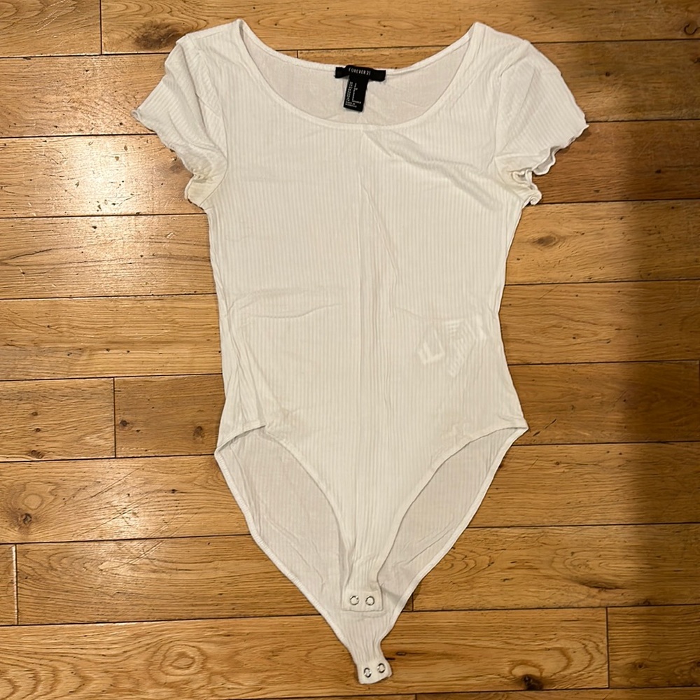 F21 Short Sleeve Bodysuit